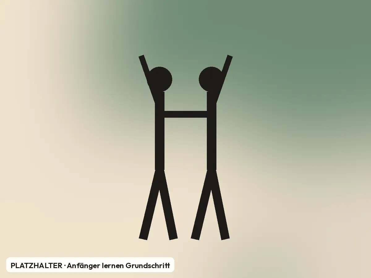 Tanzlehrer erklärt Anfängern den ersten Grundschritt im Tanzkurs Köln